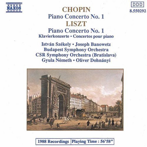 Chopin/Liszt/Con Pno 1/Con Pno 1@Szekely (Pno)/Banowetz (Pno)@Nemeth & Dohnanyl/Various